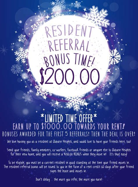 resident referral flyer|Help – I need some resident referral flyer ideas!.